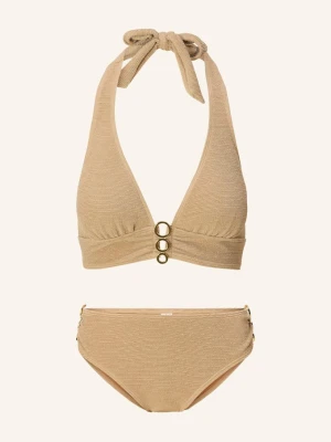 Lingadore Zestaw Bikini Z Wyściełanymi Miseczkami Typu Triangle beige