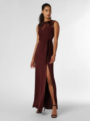 Lipsy Damska sukienka wieczorowa Kobiety Szyfon lila jednolity,