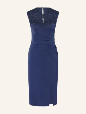Lipsy Sukienka Koktajlowa Z Koronką blau