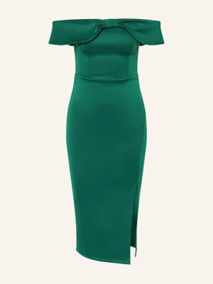 Lipsy Sukienka Z Odkrytymi Ramionami gruen