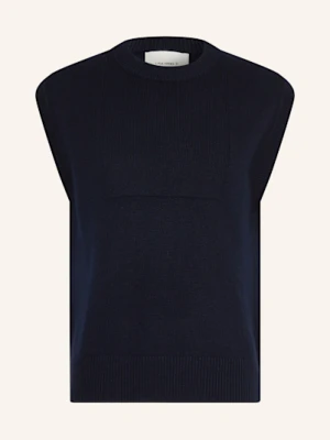 Lisa Yang Bezrękawnik Z Kaszmiru Dennis blau