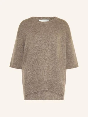 Lisa Yang Dzianinowa Koszulka Camille Z Kaszmiru beige