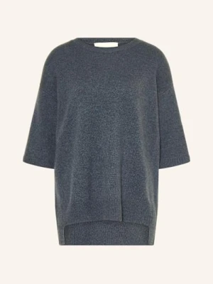 Lisa Yang Dzianinowa Koszulka Camille Z Kaszmiru blau