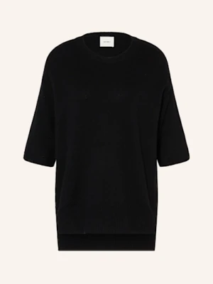 Lisa Yang Dzianinowa Koszulka Camille Z Kaszmiru schwarz