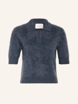 Lisa Yang Dzianinowa Koszulka Carolyn Z Kaszmiru blau