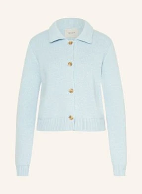Lisa Yang Kardigan Lynna Z Kaszmiru blau