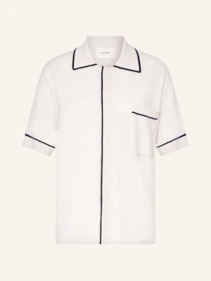 Lisa Yang Koszula Z Dzianiny Oliver Z Kaszmiru weiss