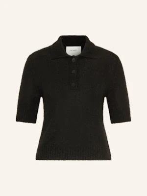 Lisa Yang Koszulka Polo Z Dzianiny Masy Z Kaszmiru schwarz