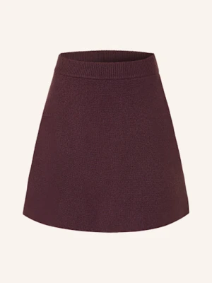 Lisa Yang Spódnica Dzianinowa Clare Z Kaszmiru lila