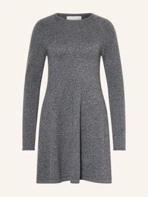 Lisa Yang Sukienka Z Dzianiny Z Kaszmiru grau