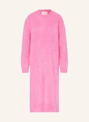 Lisa Yang Sukienka Z Dzianiny Z Kaszmiru pink