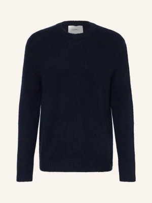 Lisa Yang Sweter Baxter Z Kaszmirem blau GRANATOWY