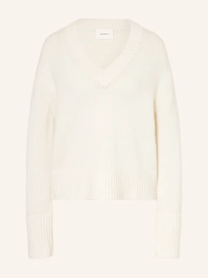 Lisa Yang Sweter Z Kaszmiru Aletta weiss