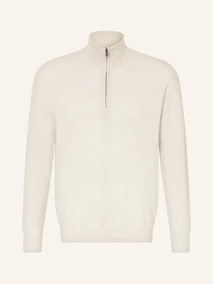 Lisa Yang Sweter Z Kaszmiru Typu Troyer Augustus weiss