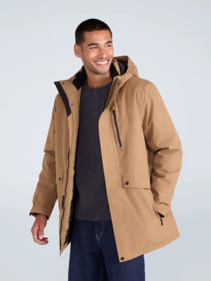 Lisbon — wodoodporna parka męska - Navy Animal