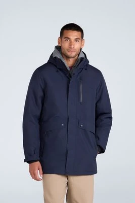Lisbon — wodoodporna parka męska - Navy Animal