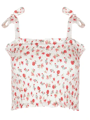 Lisca Top "Java" w kolorze kremowym ze wzorem rozmiar: S