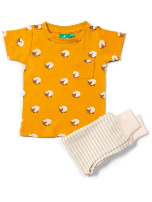Little Green Radicals 2-częściowy zestaw w kolorze pomarańczowo-kremowym rozmiar: 110