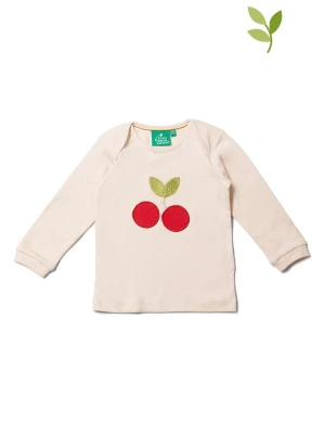 Little Green Radicals Koszulka "Cherries" w kolorze kremowym rozmiar: 104