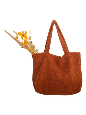 Zdjęcie produktu little nice things Shopper bag w kolorze jasnobrązowym - 59 x 46 x 10 cm rozmiar: onesize