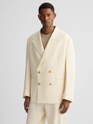 Liu Jo 100% Linen Double-breasted Jacket LIUJO