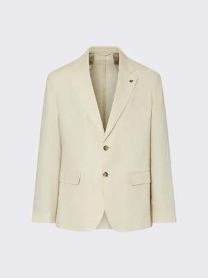 Liu Jo 100% Linen Elegant Jacket biały