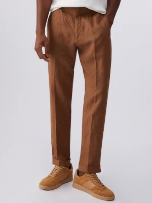 Liu Jo 100% Linen Joggers LIUJO