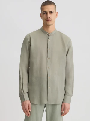 Liu Jo 100% Linen Mandarin-collar Shirt LIUJO