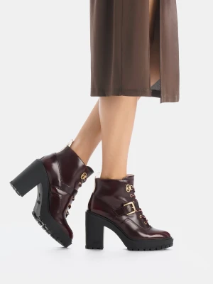 Zdjęcie produktu Liu Jo Abraded Leather Ankle Boots LIUJO