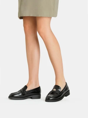 Liu Jo Abraded Leather Loafers LIUJO