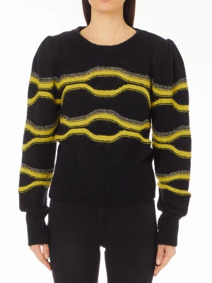 Liu Jo Alpaca-blend Jacquard Sweater LIUJO