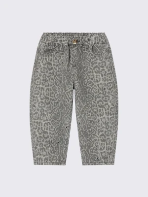 Liu Jo Trousers Balloon Animal-print