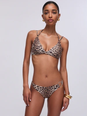 Liu Jo Animal-print Bikini Top And Bikini Bottoms LIUJO