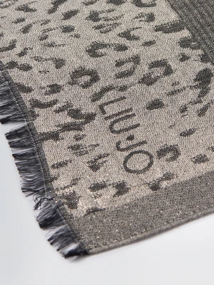 Liu Jo Animal-print Lurex® Stole LIUJO