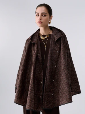 Liu Jo Animal Print Packable Poncho