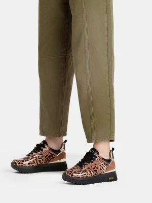 Liu Jo Animal-print Patent Leather Platform Sneakers LIUJO