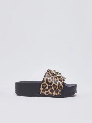 Liu Jo Animal-print Platform Sandals