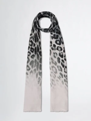 Liu Jo Animal-print Stole biały