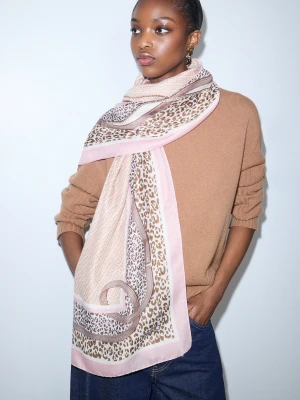 Liu Jo Animal Print Stole With Straps