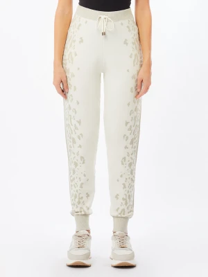 Liu Jo Animal-print Trousers biały