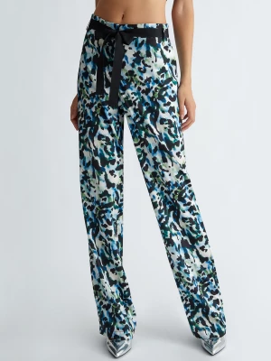 Liu Jo Animal Print Trousers LIUJO