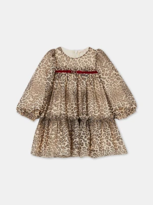 Liu Jo Animal-print Tulle Dress LIUJO
