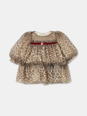 Liu Jo Animal-print Tulle Dress LIUJO