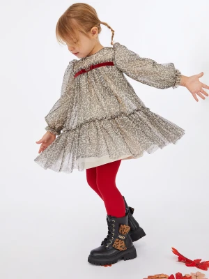 Liu Jo Animal-print Tulle Dress LIUJO