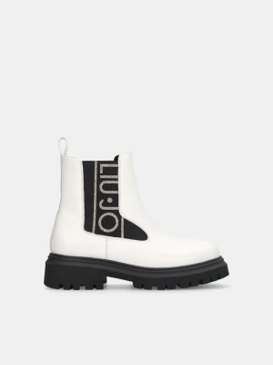Liu Jo Ankle Boots With Glittery Maxi-logo LIUJO