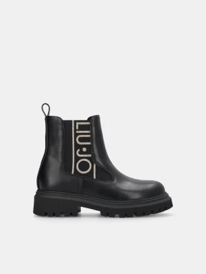 Liu Jo Ankle Boots With Glittery Maxi-logo LIUJO