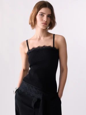 Zdjęcie produktu Liu Jo Asymmetric Top With Lace Details