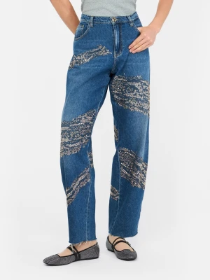 Liu Jo Balloon Jeans With Studs And Gemstones LIUJO