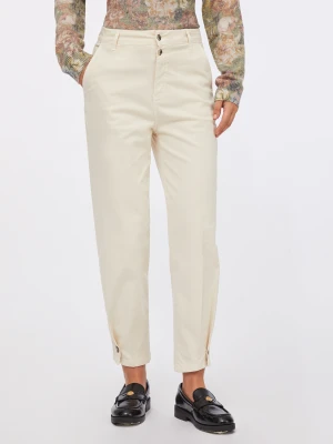 Liu Jo Balloon Trousers With Bejewelled Button LIUJO