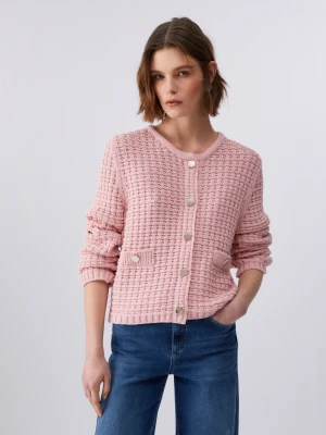 Liu Jo Bark-stitch Cardigan